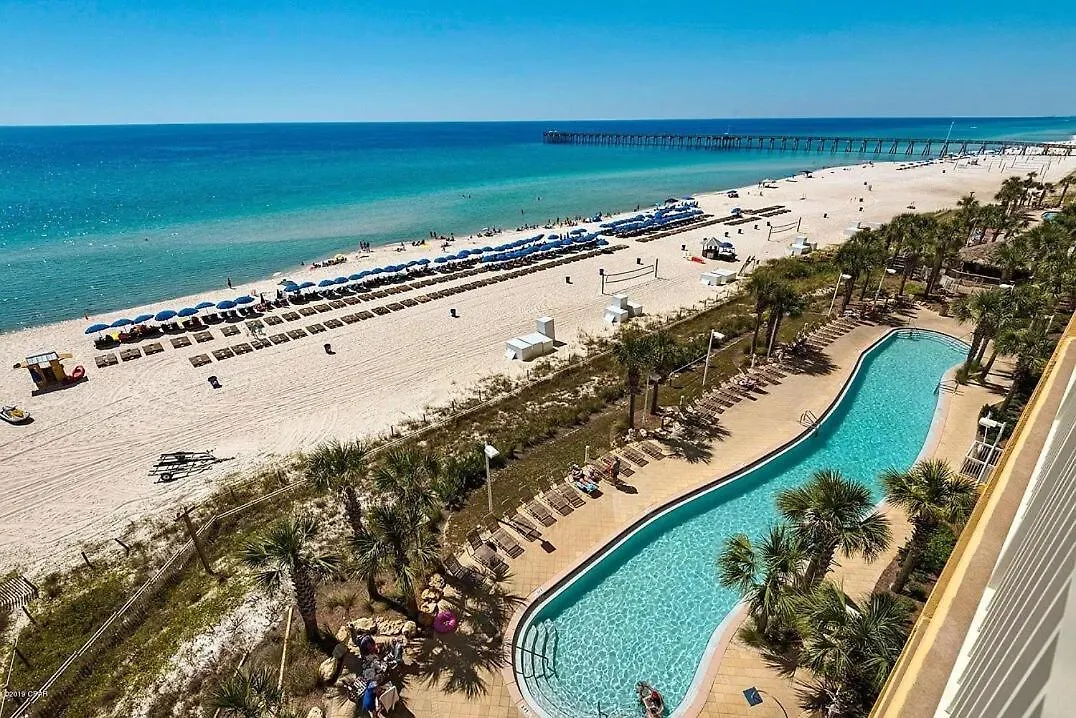 Calypso 909 West Tower Gulf Front 3Br 3Ba Views Forever Panama City Beach Apartment