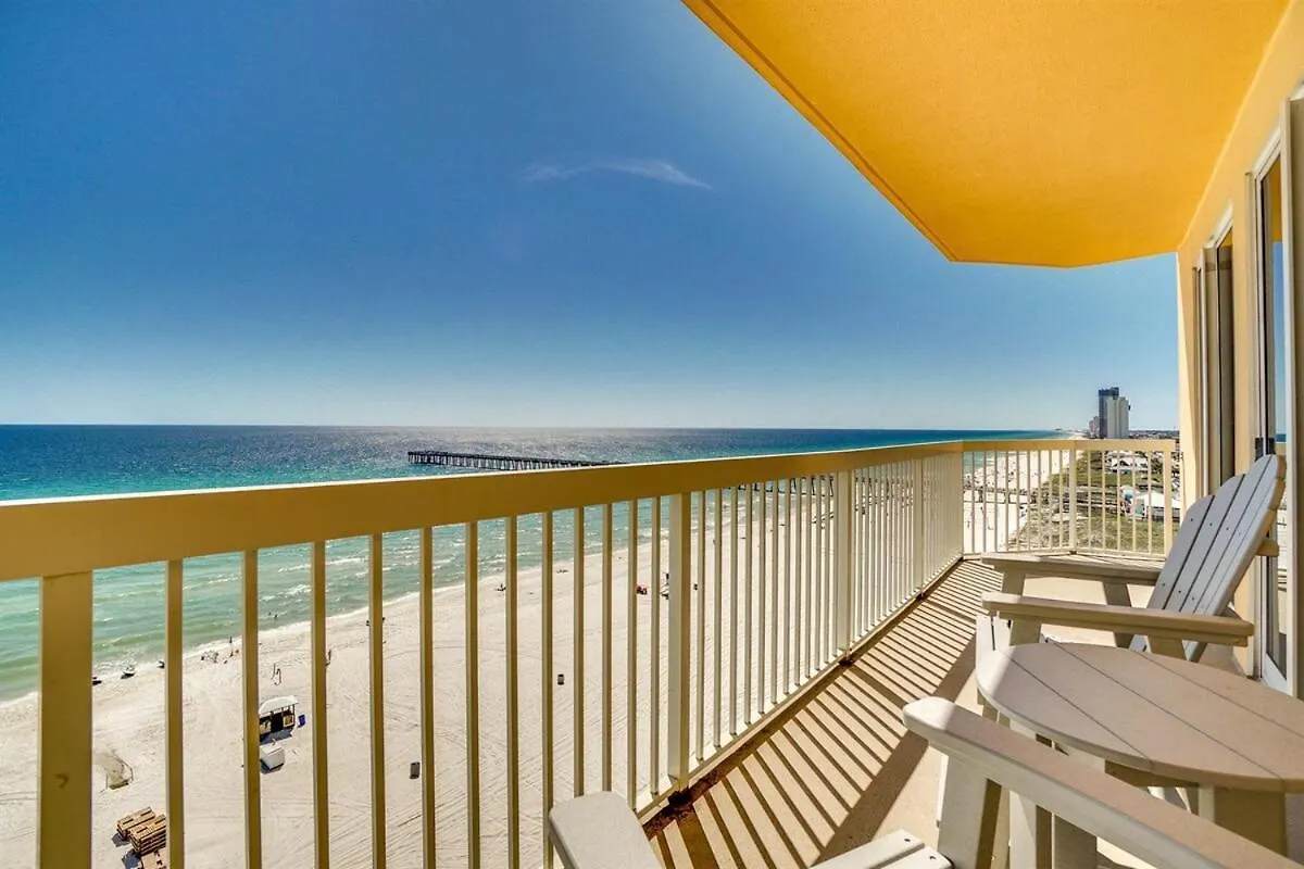 Calypso 909 West Tower Gulf Front 3Br 3Ba Views Forever Panama City Beach Apartment