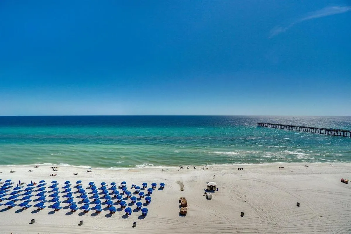 Calypso 909 West Tower Gulf Front 3Br 3Ba Views Forever Panama City Beach